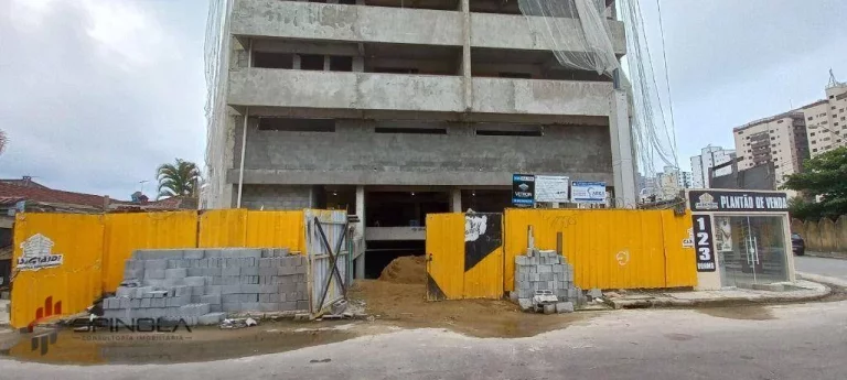 Imagem Apartamento com 3 dormitórios à venda, 106 m² por R$ 520.000,00 - Vila Caiçara - Praia Grande/SP