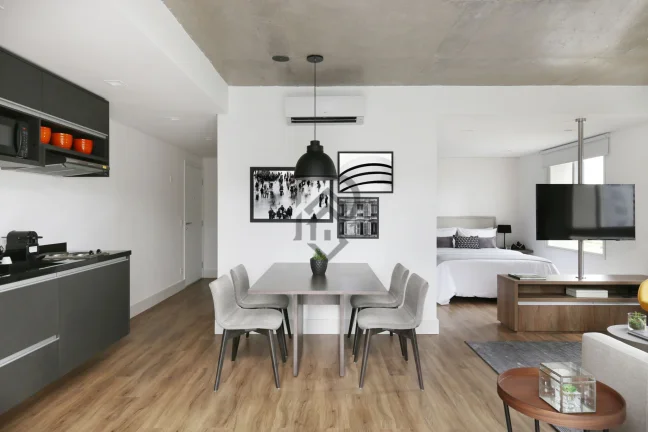Imagem Apartamento Mobiliado Condomínio Geo Berrini