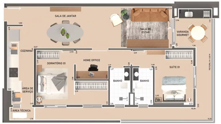 Imagem Apartamento com 2 dorms, Canto do Forte, Praia Grande - R$ 515 mil, Cod: 1855