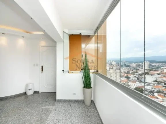 Imagem Apartamento com 158m², possui 3 dormitórios, sendo 1 suíte, 3 banheiros, sala ampla para dois amb...