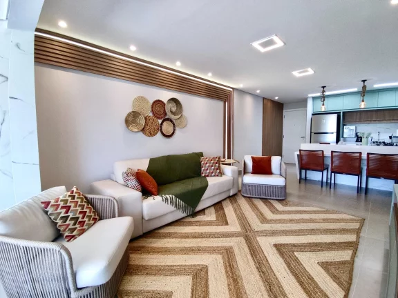 Imagem Imperdível: Apartamento de Luxo à Venda em Riviera de São Lourenço Módulo 08! 4 Quartos, 2 Suítes, 2 Salas, 2 Vagas, 120m²!