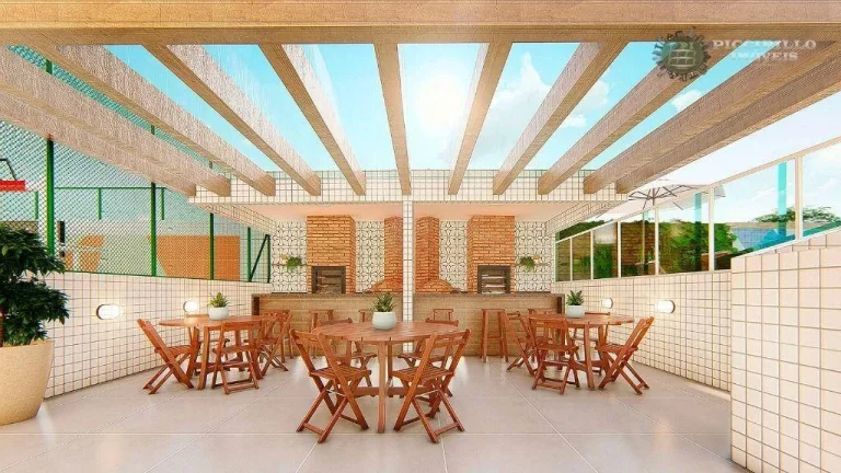 Imagem Apartamento com 3 dormitórios à venda, 100 m² por R$ 800.000,00 - Vila Guilhermina - Praia Grande/SP