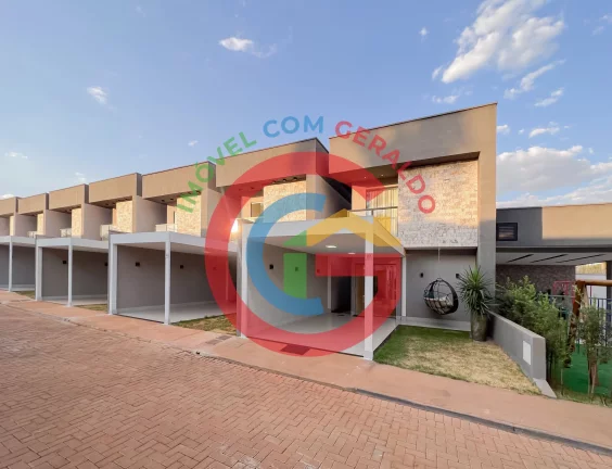 Imagem ÚLTIMAS UNIDADES - Sobrado em condomínio 3Q - Próx. HUGOL, Portal Shopping, Atacadão - GO 070