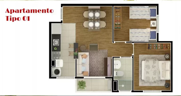 Imagem APARTAMENTOS NEW YORK RESIDENCE - NOVA ODESSA