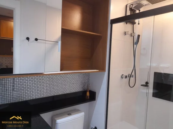 Imagem Apartamento Studio na Pompeia, Novo e Mobiliado com 27 m²