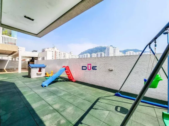 Imagem Apartamento com 2 dormitórios à venda, 85 m² por R$ 875.000,00 - Marapé - Santos/SP