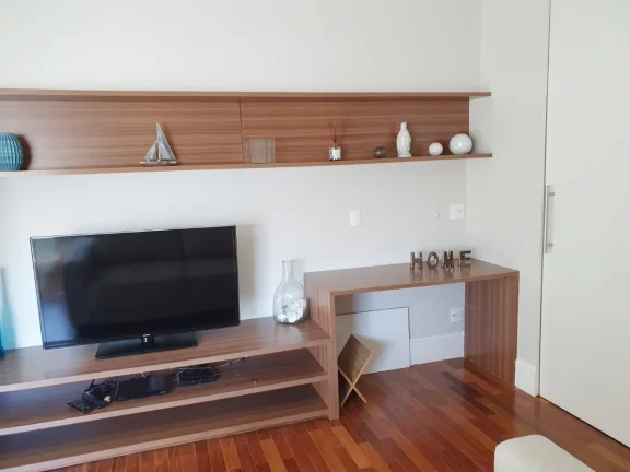 Imagem Studio 44M², 1Q, 1 Banheiro, 1 Vaga, Espaço Gourmet, Espaço Zen, Hidromassagem, Home Cinema, Piscina, Academia, Salão de Festa, Salão de Jogos, Sauna.
