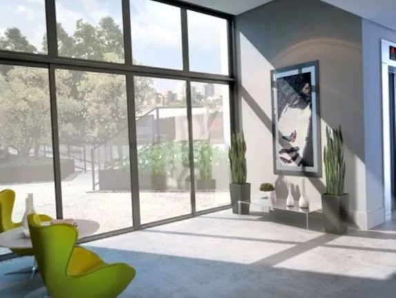 Imagem Apartamento de luxo no Condomínio Guedala Mix: 1 quarto, 1 suíte, 2 banheiros, 2 vagas, 84m² em São Paulo-SP.