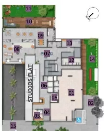 Imagem Apartamento com 1 Quarto à Venda, 28 m² em Santo Amaro - São Paulo