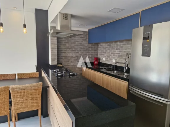 Imagem Flat de luxo com serviços de hotelaria completa no Gonzaga em Santos/sp.