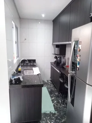 Imagem Apartamento com 2 dormitórios à venda, 45 m² por R$ 295.000 - Vila Junqueira - Santo André/SP