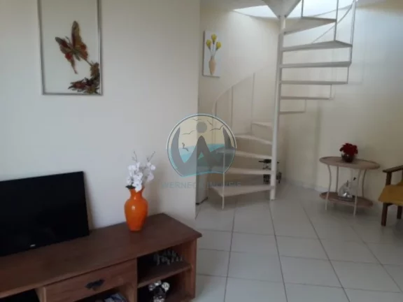 Imagem Imperdível Cobertura Duplex à Venda em Ubatuba-SP, Bairro Toninhas! 3 Quartos, 2 Salas, 2 Banheiros, 2 Vagas, 120m².