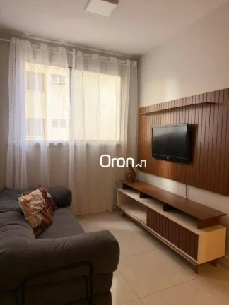 Imagem Apartamento mobiliado com 2 dormitórios à venda, 56 m² por R$ 430.000 - Setor Bueno - Goiânia/GO
