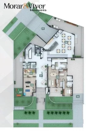 Imagem Apartamento para Venda em Curitiba, Juvevê, 3 dormitórios, 1 suíte, 2 banheiros, 2 vagas