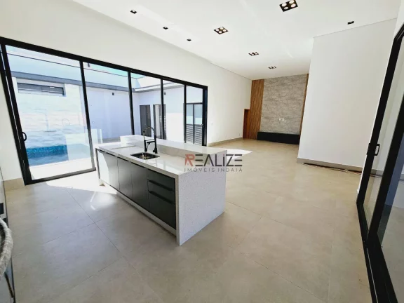 Imagem Casa com 3 suítes e piscina à venda, 190 m² por R$ 1.590.000 - Condomínio Fechado - Indaiatuba/SP
