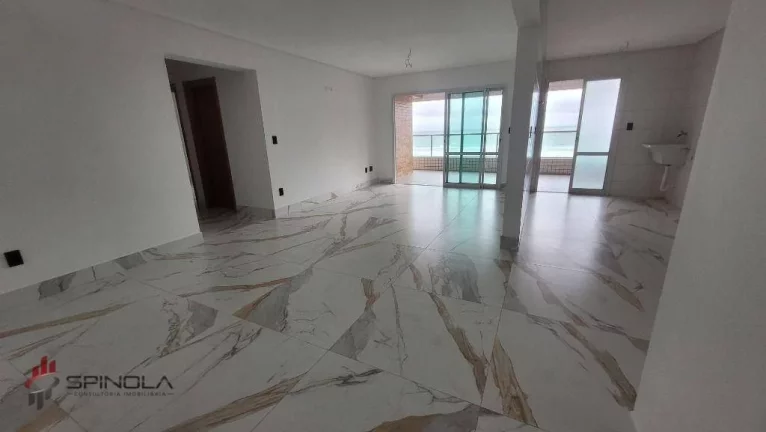 Imagem Apartamento com 3 dormitórios à venda, 126 m² por R$ 1.027.000,00 - Aviação - Praia Grande/SP