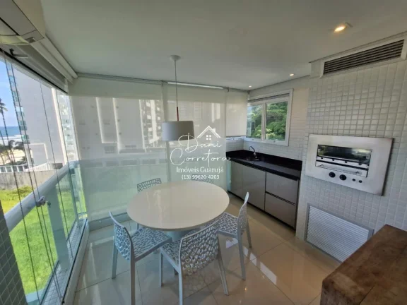 Imagem Excelente apartamento frente para o mar com lazer, Enseada