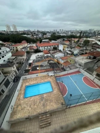 Imagem Apartamento com 58,25 m², 2 dormitórios, 1 banheiro social e 1 banheiro de serviço, área de serv...
