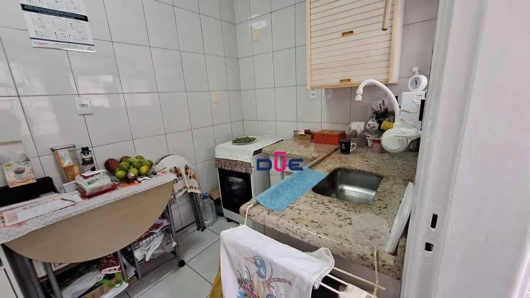 Imagem Apartamento com 2 dormitórios à venda, 60 m² por R$ 400.000 - Boqueirão - Santos/SP