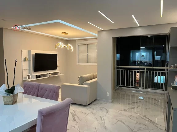 Imagem BELÍSSIMO apartamento, 65m, prontinho para morar, 2 dormitórios, sala ampliada