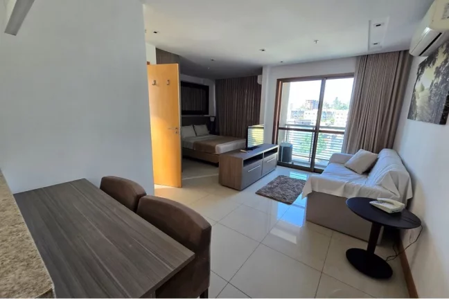 Imagem Flat mobiliado, pacote total R$: 3.230,00