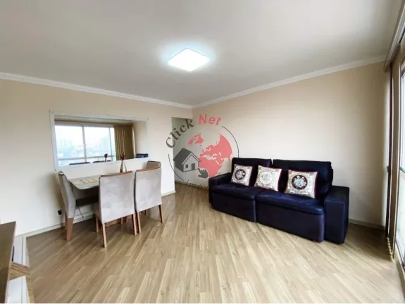 Imagem Apartamento 90m2 ,3 dormitórios sendo 1 suíte, 3 wc´s, cozinha, área de serviço e 1 vaga determinada,bairro Casa Branca, Santo André
