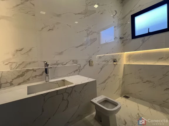 Imagem Casa de Alto Padrão à Venda no Condomínio Villágio – 3 Suítes e Área Gourmet