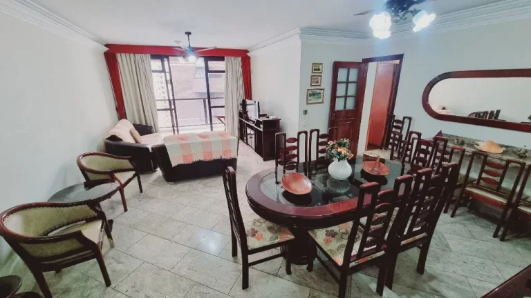 Imagem Apartamento com 3 dormitórios à venda, 140 m² por R$ 680.000,00 - Pitangueiras - Guarujá/SP