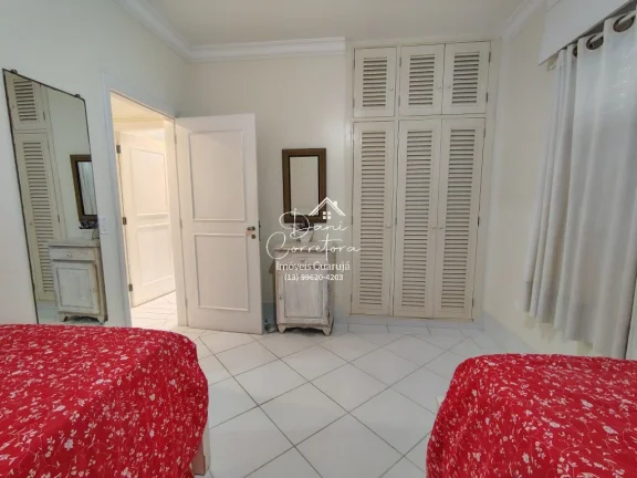 Imagem Apartamento frente mar total Guarujá-SP, Pitangueiras. 3 quartos, 2 suítes, 3 salas, 3 banheiros, 1 vaga, 240m²!