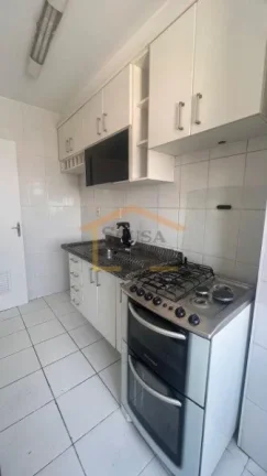 Imagem Apartamento 50m² bem distribuídos, 2 dormitórios, sala 2 ambientes, cozinha com armários, banhei...