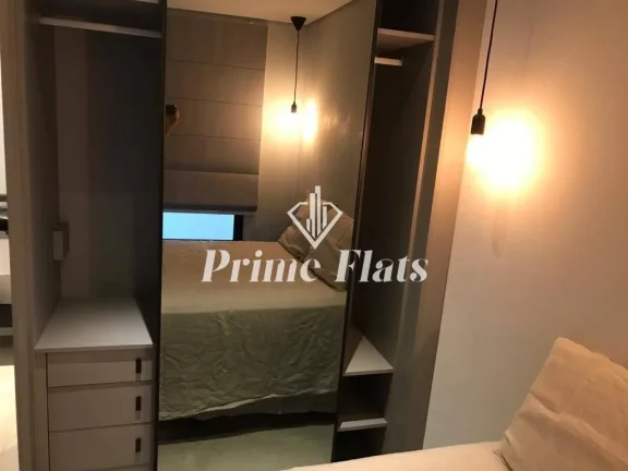 Imagem Flat disponível para locação no Condomínio V XChange Jardins, com 34m², 1 dormitório e 1 vaga