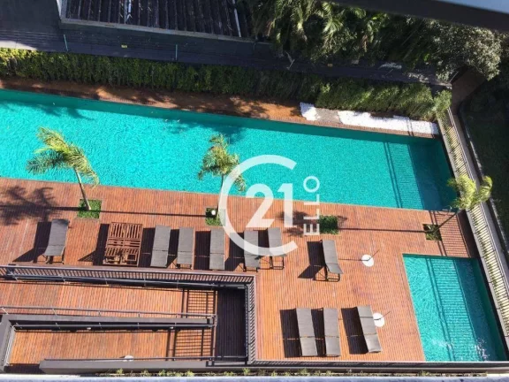 Imagem Apartamento com 1 dormitório para alugar, 75 m² por R$ 6.750,00/mês - Campo Belo - São Paulo/SP