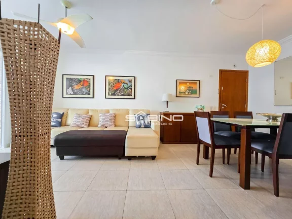 Imagem Apartamento para Locação Temporada, atente até 8 pessoas, com 3 dormitórios 1 suíte 2 vagas, Riviera de São Lourenço Bertioga SP