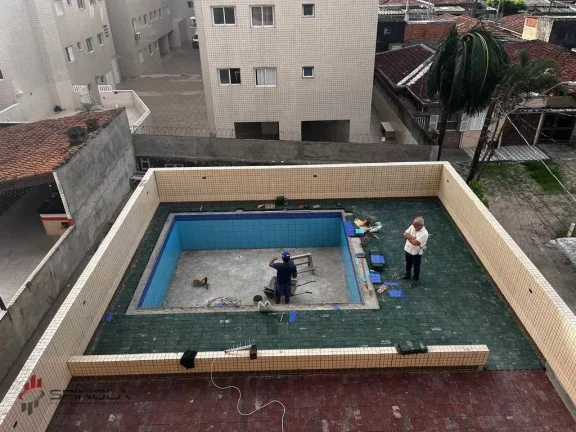 Imagem Apartamento Duplex com 2 dormitórios à venda, 125 m² por R$ 630.000,00 - Aviação - Praia Grande/SP