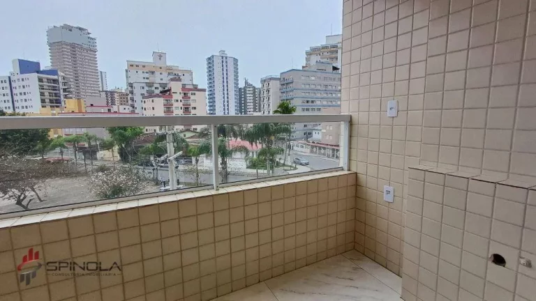 Imagem Apartamento com 2 dormitórios à venda, 53 m² por R$ 365.000,00 - Vila Caiçara - Praia Grande/SP