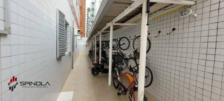 Imagem Apartamento com 1 dormitório à venda, 32 m² por R$ 230.000,00 - Canto do Forte - Praia Grande/SP