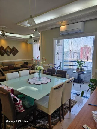 Imagem Apartamento com 3 dormitórios à venda, 128 m² por R$ 795.000,00 - Canto do Forte - Praia Grande/SP