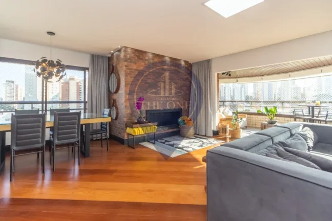 Imagem Luxuoso apartamento de 4 quartos na Vila Mariana, São Paulo-SP: 3 suítes, 2 salas, 4 banheiros, 3 vagas de garagem e 177m².