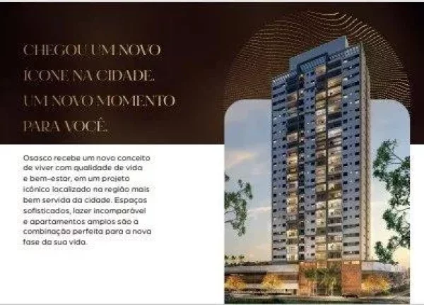 Imagem Apartamento à venda em Osasco, Centro, com 2 quartos, 62m2