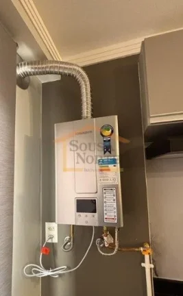 Imagem Apartamento de 30m², totalmente reformado e mobiliado. Conta com 1 dormitório sendo suíte, ambien...