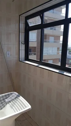Imagem Apartamento com 1 dormitorio a venda, 60 m? por R$ 295.000 - Mirim - Praia Grande/SP