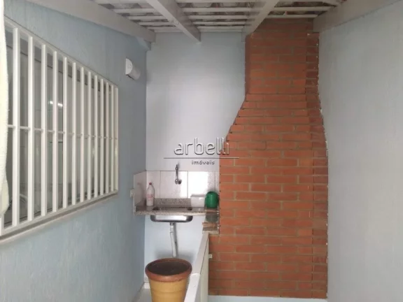 Imagem Sobrado com 188 metros quadrados de área construída, com sala para dois ambientes, sanca no teto, ...