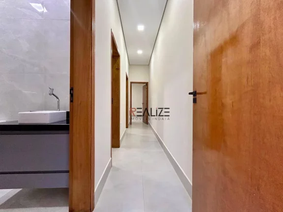 Imagem Casa moderna com 3 dormitórios à venda, 105 m² por R$ 960.000 - Condomínio Jardins do Império - Indaiatuba/SP