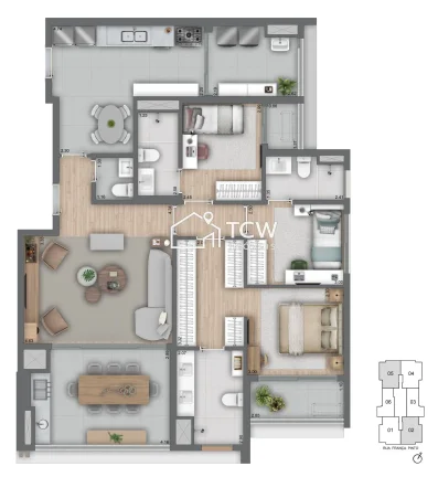 Imagem Apartamento à venda no bairro Vila Mariana - São Paulo/SP, Zona Sul
