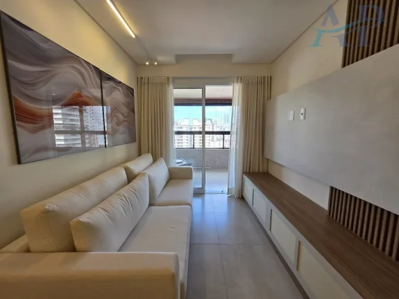 Imagem Apartamento na Guilhermina em Praia Grande Mobiliado e Decorado
