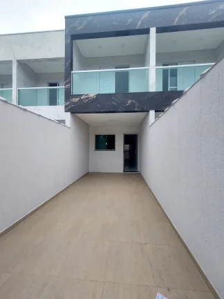 Imagem Sobrado com 2 dorms, Caiçara, Praia Grande - R$ 440 mil, Cod: 2087