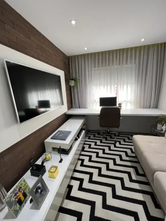 Imagem Cobertura 119 M², 2Q, 1 Suíte, 2 Banheiros, 2 Vagas, Piscina aquecida, Academia, Pet place, Sauna, Sala de pilates e massagem, Salão de festas.