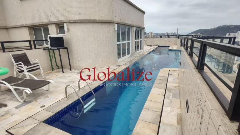Imagem Apartamento Garden à venda com 3 dormitórios e 1 vaga no bairro do Gonzaga em Santos por R$ 1.200.000,00