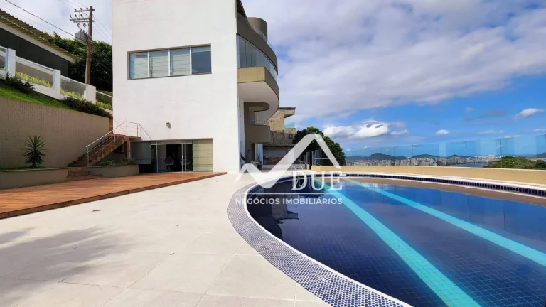 Imagem MANSÃO MORRO SANTA TEREZINHA, 4 SUITES à venda, 800 m² por R$ 9.800.000 - Marapé - Santos/SP