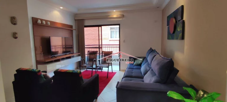 Imagem Apartamento à venda, 93 m² por R$ 550.000,00 - Canto do Forte - Praia Grande/SP